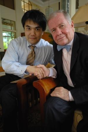 山野氏とジム・ロジャース