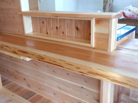 松島匠建の建てる木の家　「太田生品の家」Ｗeb日誌-カウンターOF