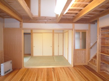 松島匠建の建てる木の家　「太田生品の家」Ｗeb日誌-完了検査