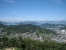 高尾山から見た瀬戸の島々