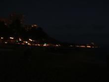 ワイキキ夕暮れ３