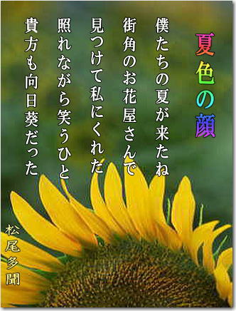 日本一の詩作論 自由詩人 松尾多聞のブログ