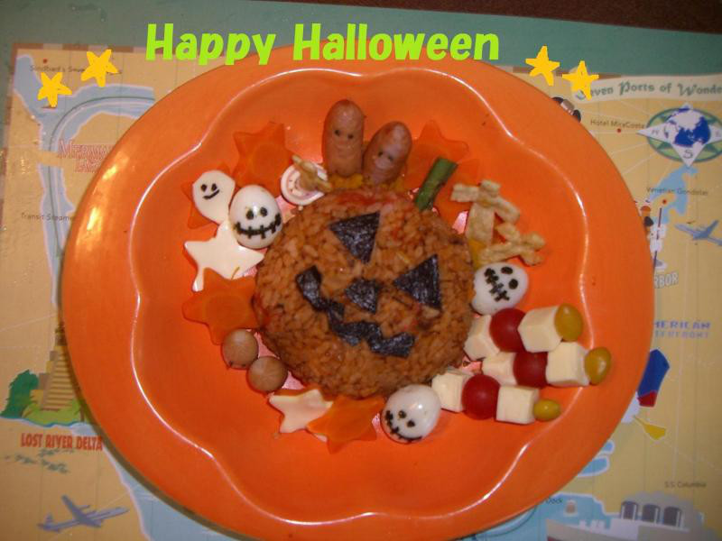 過去のハロウィン弁当 ハロウィンごはん集めてみました 子連れdeリゾート 時々キャラ弁