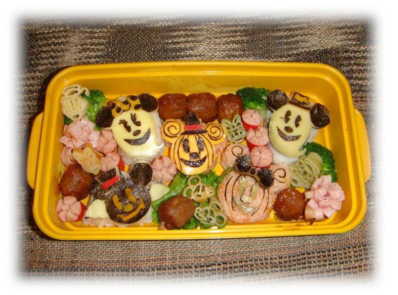 過去のハロウィン弁当 ハロウィンごはん集めてみました 子連れdeリゾート 時々キャラ弁