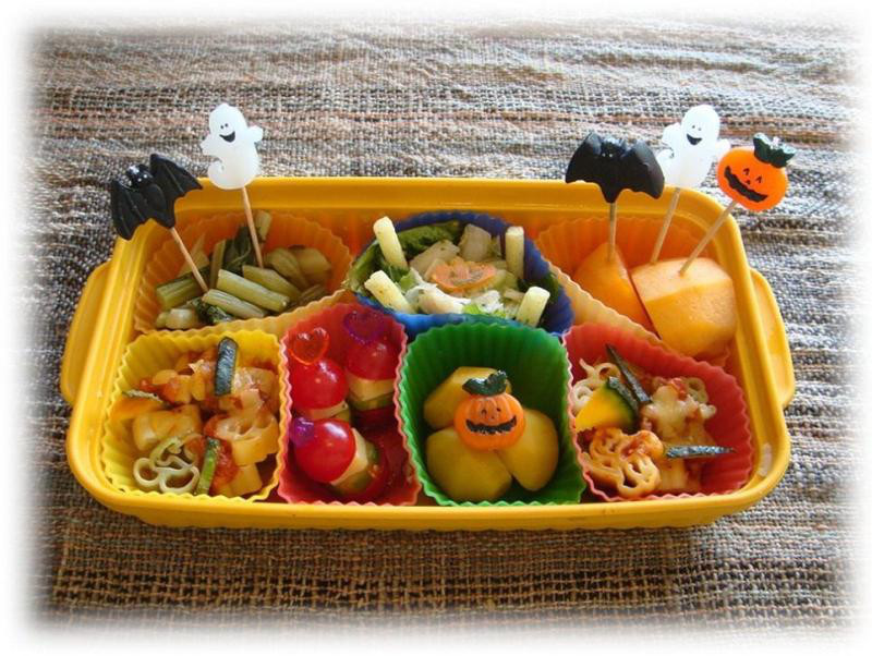 過去のハロウィン弁当 ハロウィンごはん集めてみました 子連れdeリゾート 時々キャラ弁