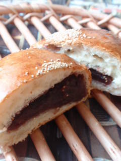 子連れOKパン教室in横浜 ~ボウル一個で簡単パン作り~-あんパン