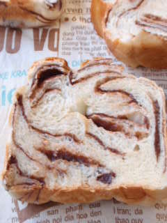 子連れOKパン教室in横浜  ~ボウル一個で簡単パン作り~-チョコマーブルパン