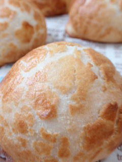 子連れＯＫパン教室ｉｎ横浜　　～ボウル一個で簡単パン作り～-ダッチブレッド