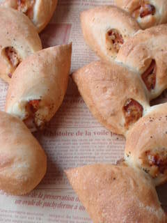 子連れＯＫパン教室ｉｎ横浜　　～ボウル一個で簡単パン作り～-ベーコンエピ