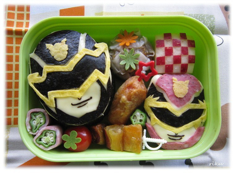 仮面ライダーエクゼイドの型紙 キャラ弁 子連れdeリゾート 時々キャラ弁