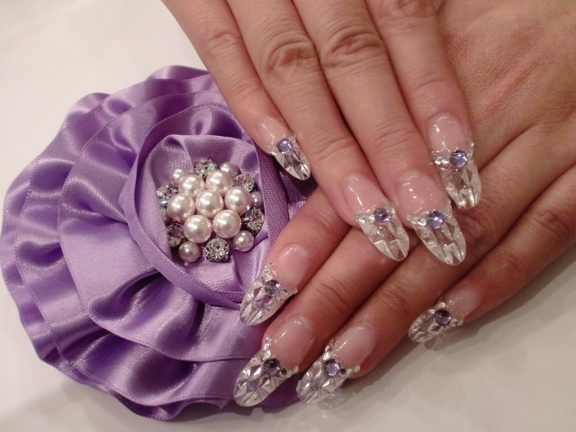 こんにちは★大人気のシャンティネイルです★