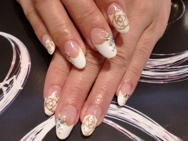 こんにちは★大人気のシャンティネイルです★