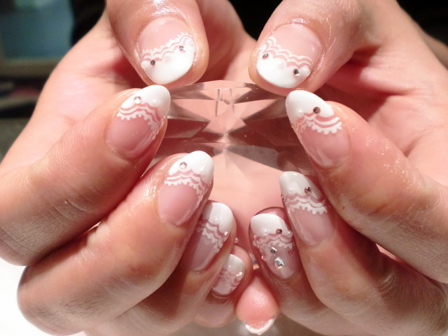 こんにちは★大人気のシャンティネイルです★