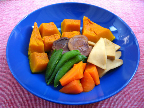 高野豆腐と野菜の煮物_01