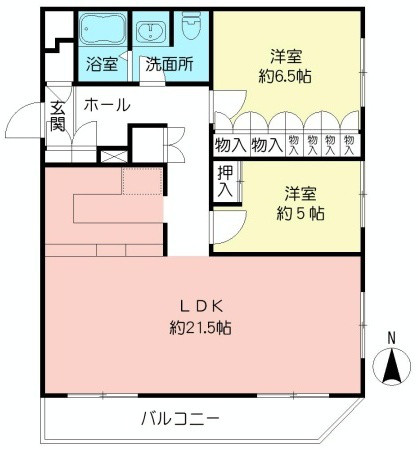 ハウジングジャーナリストのここだけの話。-御殿山タウンハウス間取り図