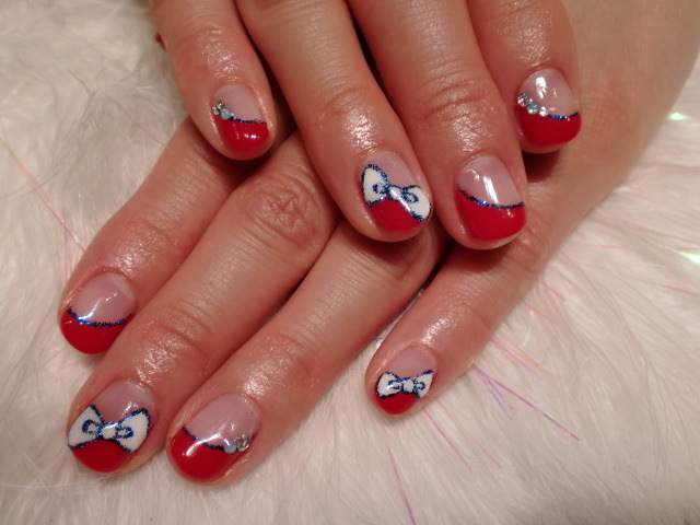 こんにちは★大人気のシャンティネイルです★