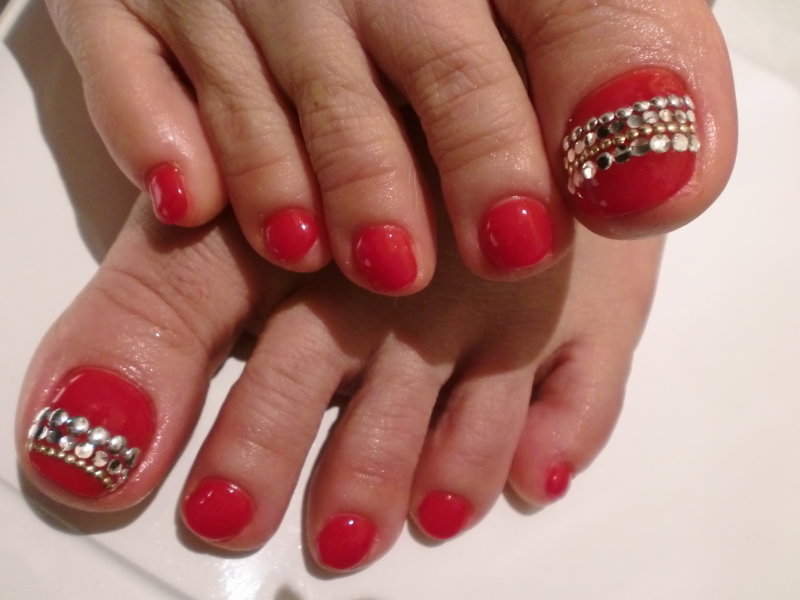 こんにちは★大人気のシャンティネイルです★