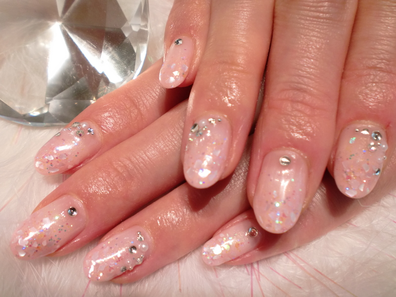 こんにちは★大人気のシャンティネイルです★