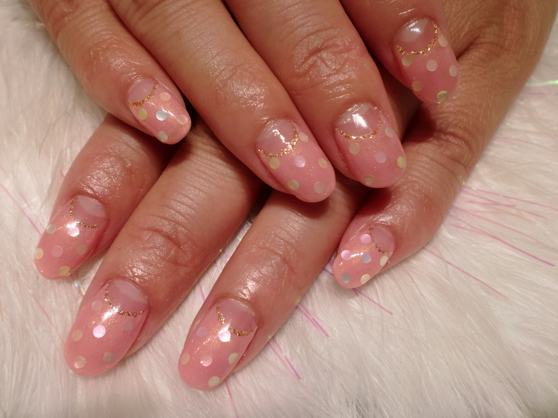 こんにちは★大人気のシャンティネイルです★