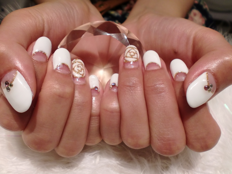 こんにちは★大人気のシャンティネイルです★