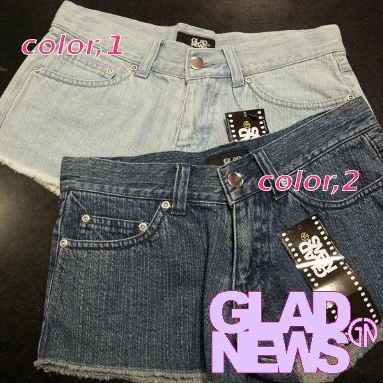新商品 Gladnews グラッドニュース デニムショートパンツ ファッションanの店長日記