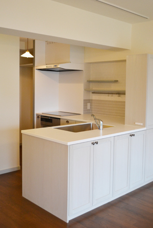 オーダーキッチンではじまるここちよい暮らし-マンションリフォーム