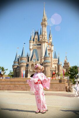 七夕 浴衣ディズニー にっき