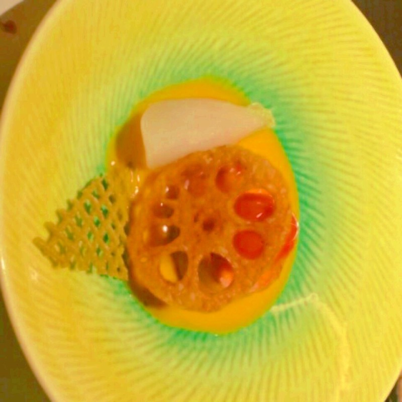 サーモンと野菜揚げ