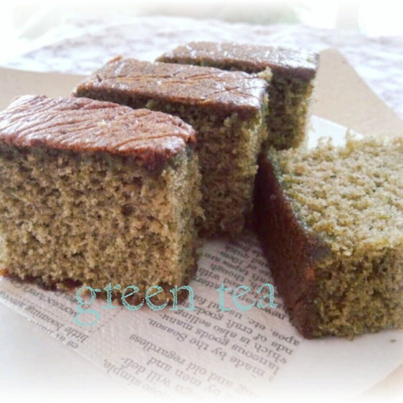 緑茶カステラ♬