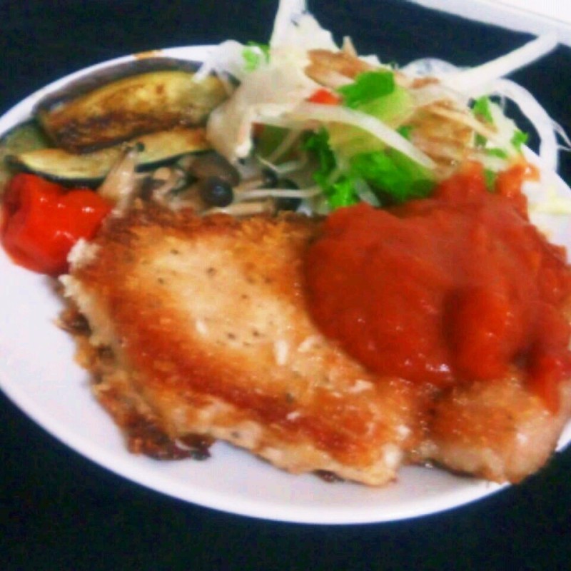 豚肉のカツレツ