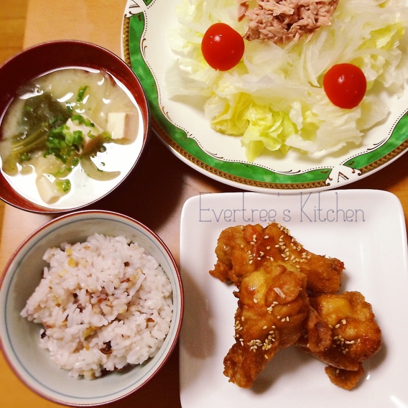 鶏から定食