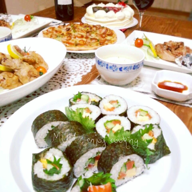クリスマスの晩御飯☆2012