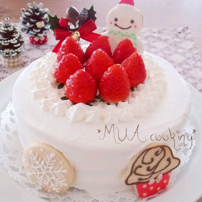 手作りクリスマスケーキ♪2012
