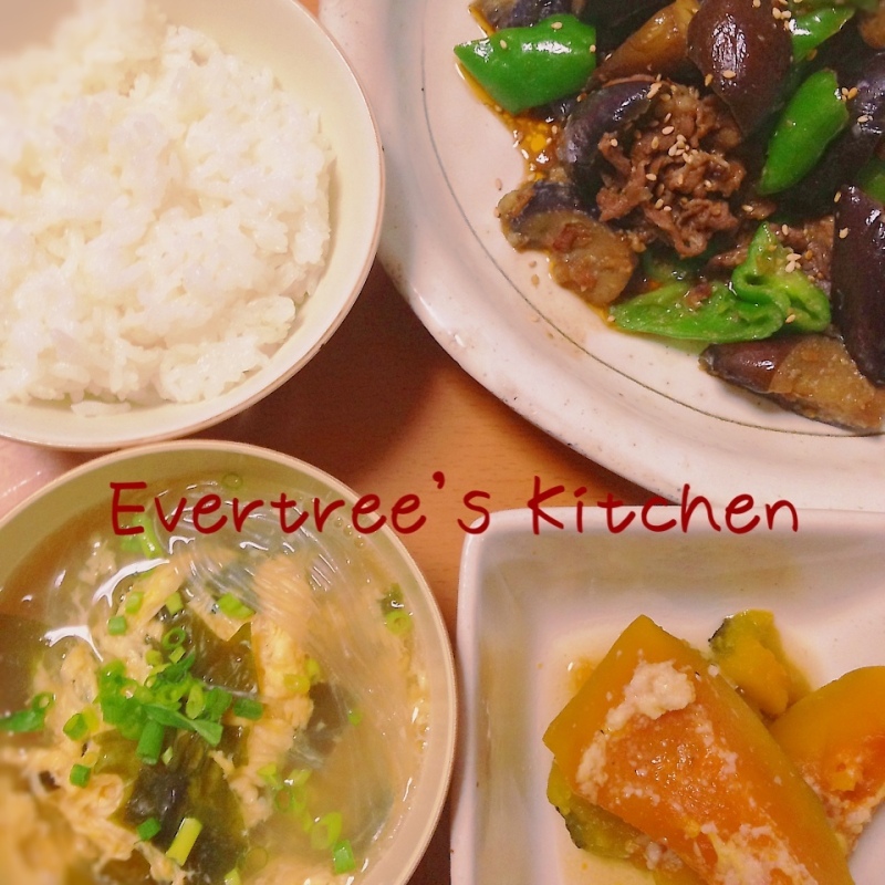 中華➕和サイド定食
