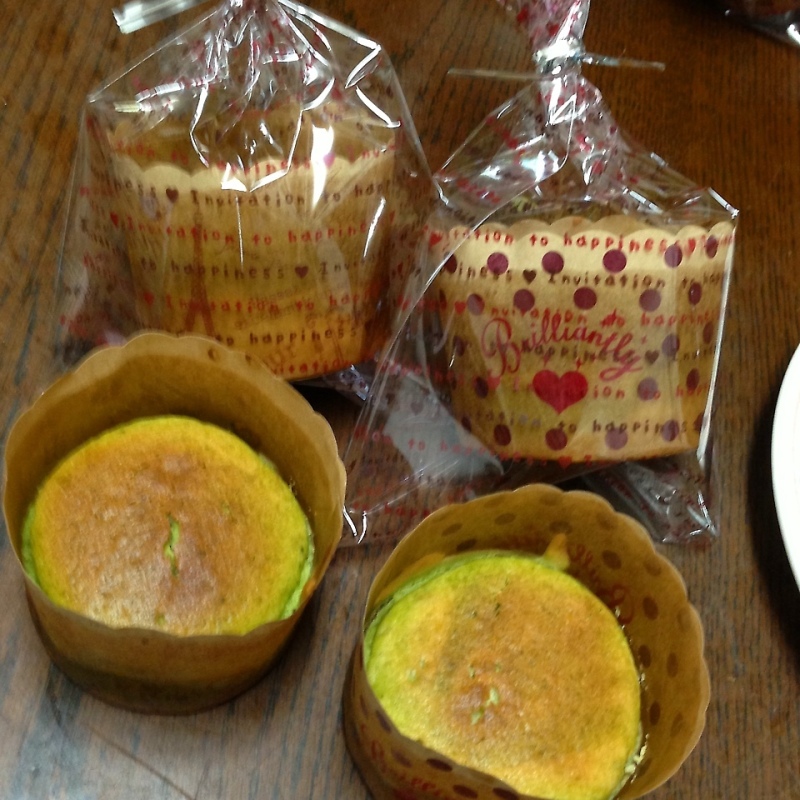 抹茶のパウンドケーキ
