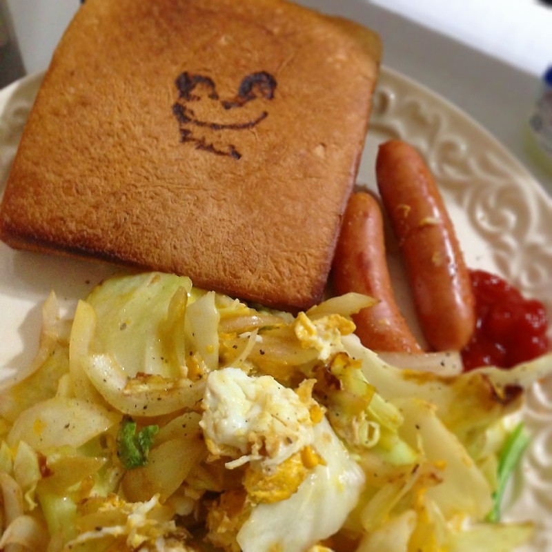 ペコちゃん朝ごはん！