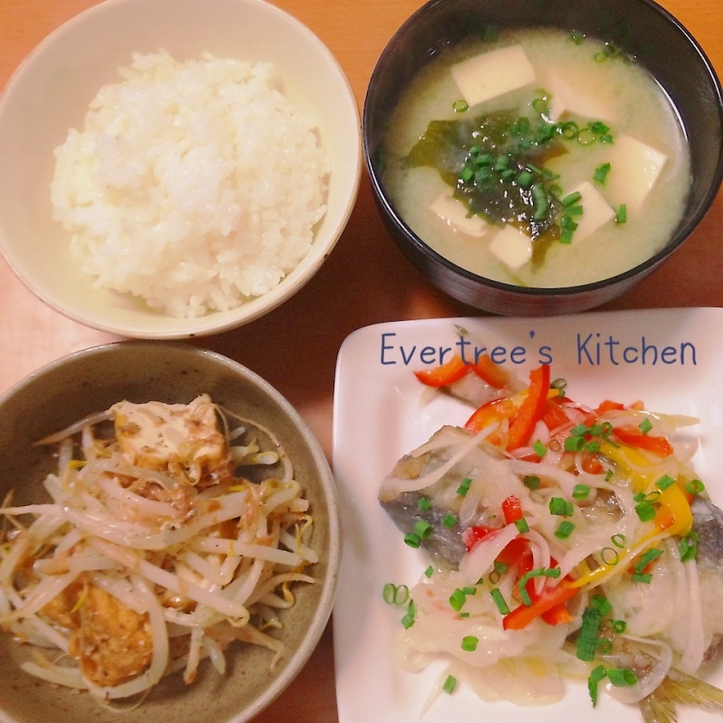 アジ南蛮漬け定食