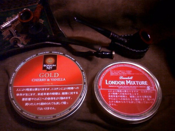 » Large Image ボルクムリーフ・ゴールド・チェリー&バニラ、ダンヒル・ロンドンミクスチャー
