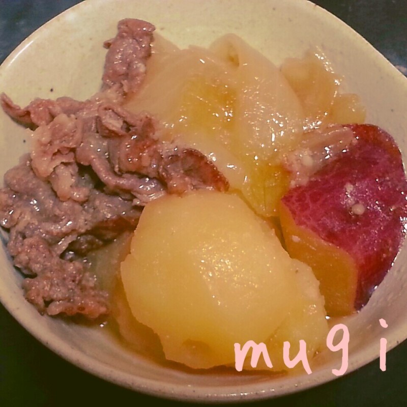 手作り醤油麹でほっこり肉じゃがサツマ☆