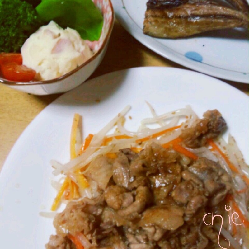 肉野菜炒め☆