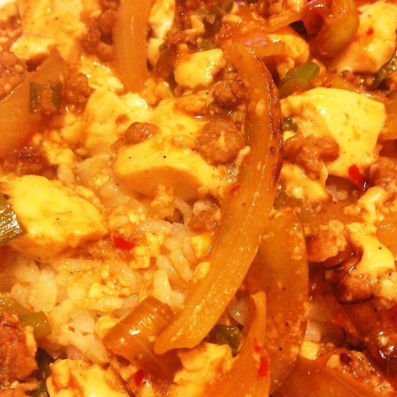 麻婆豆腐♡