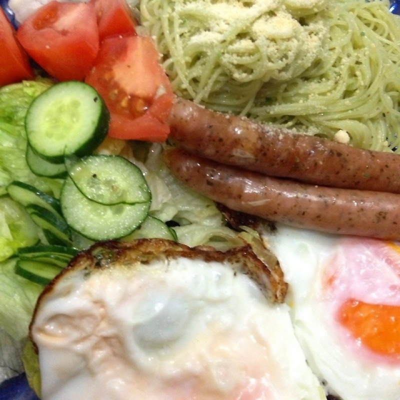 朝食ぽいやつw