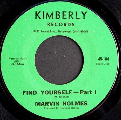 Marvin Holmes - Find Yourself
