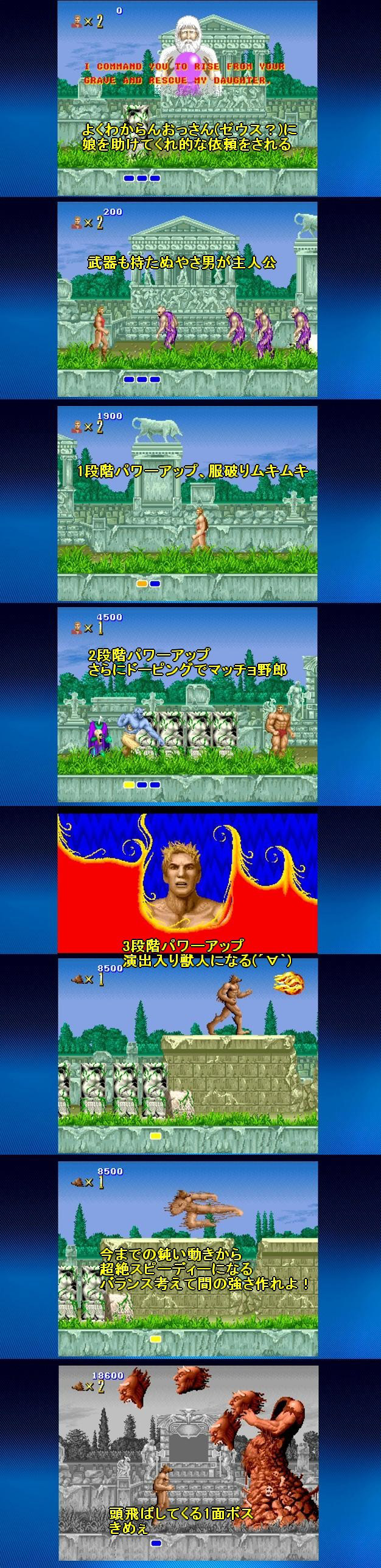 ある意味面白い 獣王記 をプレイしたヨ Psアーカイブ 鴨ネギ うぃずっ子の日々 ブルプロ攻略ブログにいつかなる