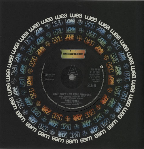 Rose Royce - Love Don't Live Here Anymore