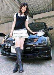 【愛車物語】中条友莉さん(モデル)