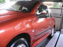 出張おまかせ洗車 デリデリ☆ウォッシュ福岡東支店-【出張洗車レポート】プジョー206