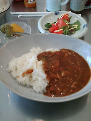 チューリップカフェのカレー