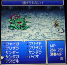 逃げられません（＝＝；