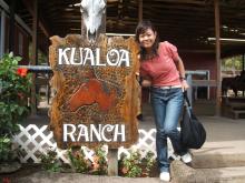 クアロア牧場看板